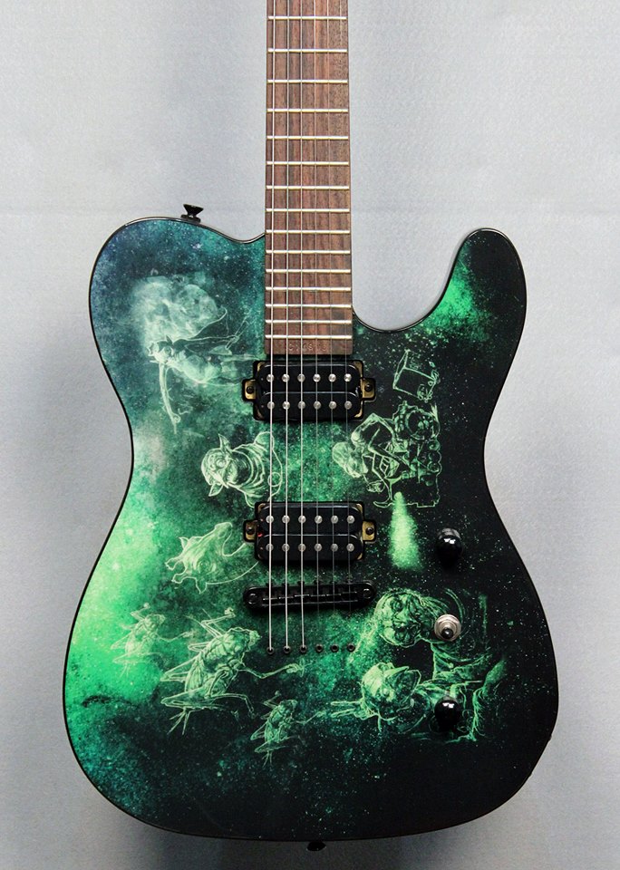 Halo Salvus Guitar for Nekrogoblikon